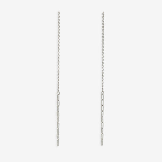 K10 ホワイトゴールド アメリカン ピアス