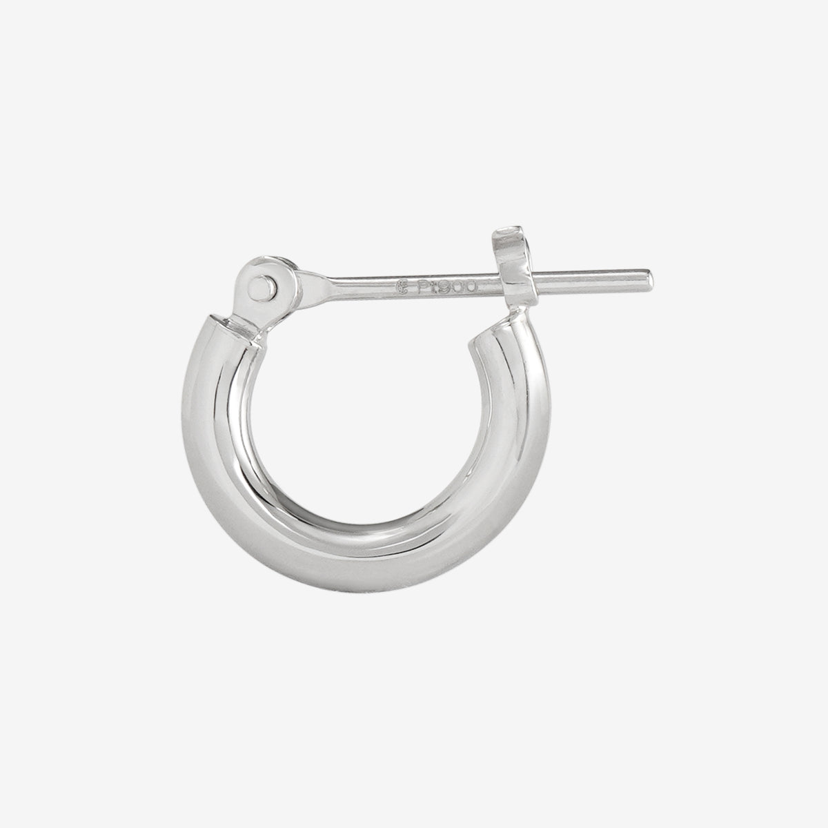 プラチナ フープ ピアス（10mm）