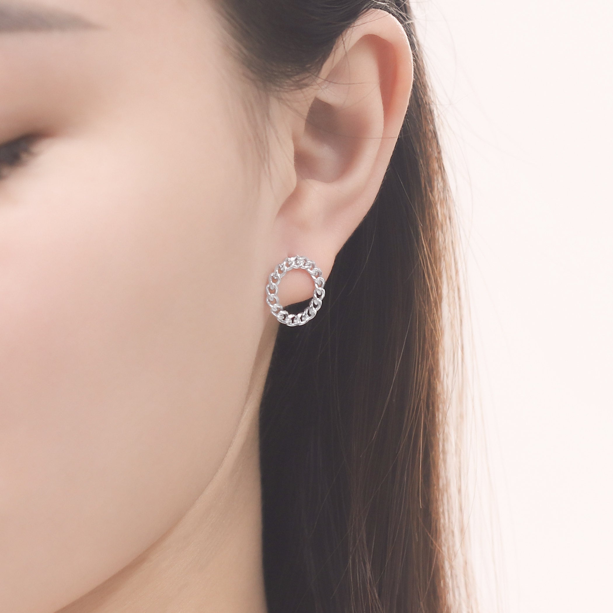 【WEB限定】シルバー ロジウムメッキ ピアス