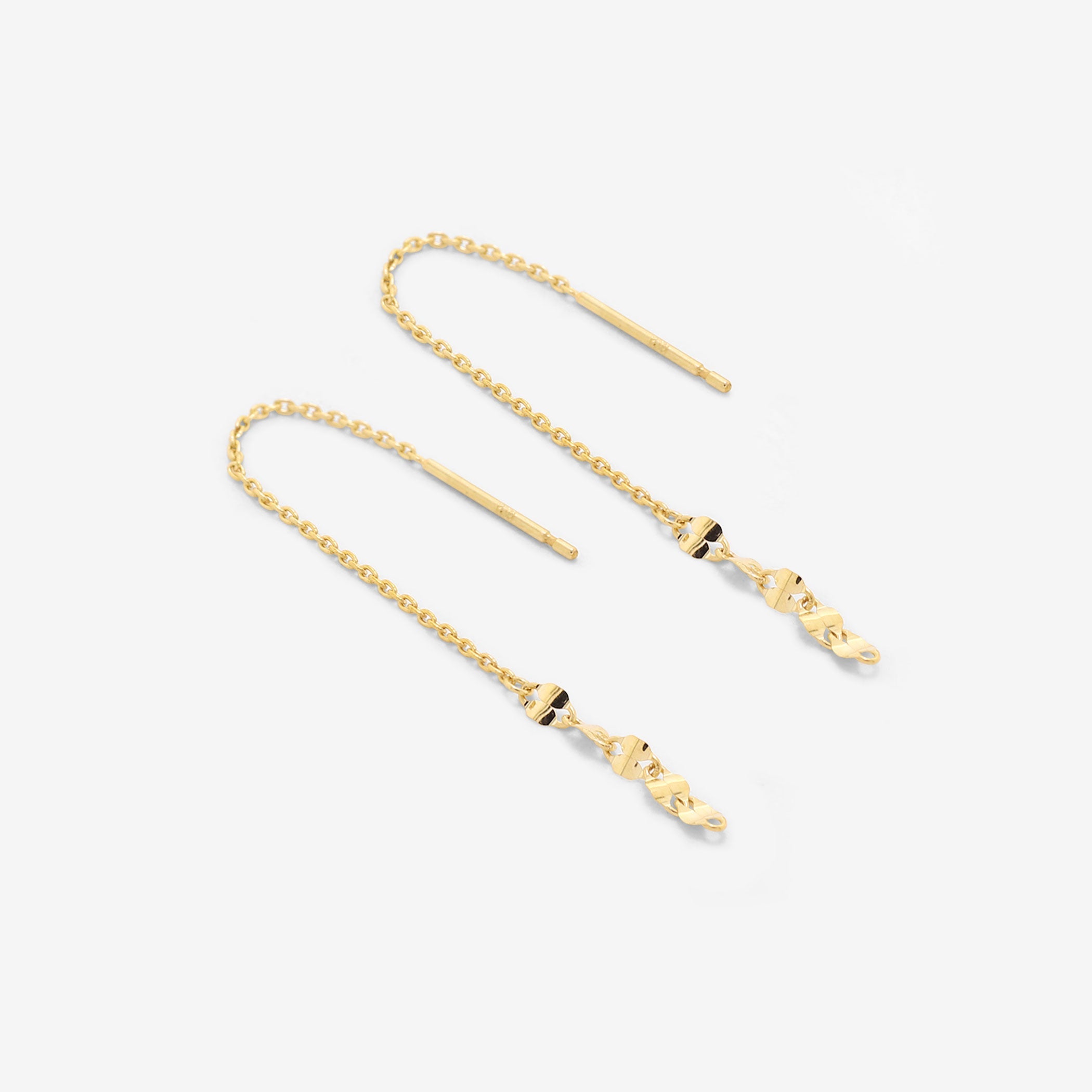 【WEB限定】K10 イエローゴールド アメリカン ピアス