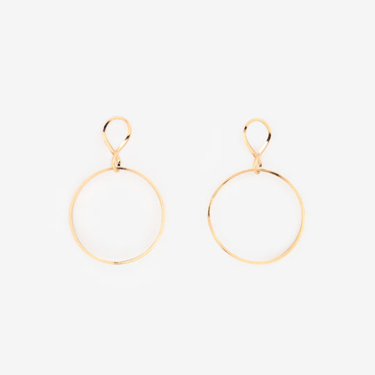 K18 イエローゴールド ピアス