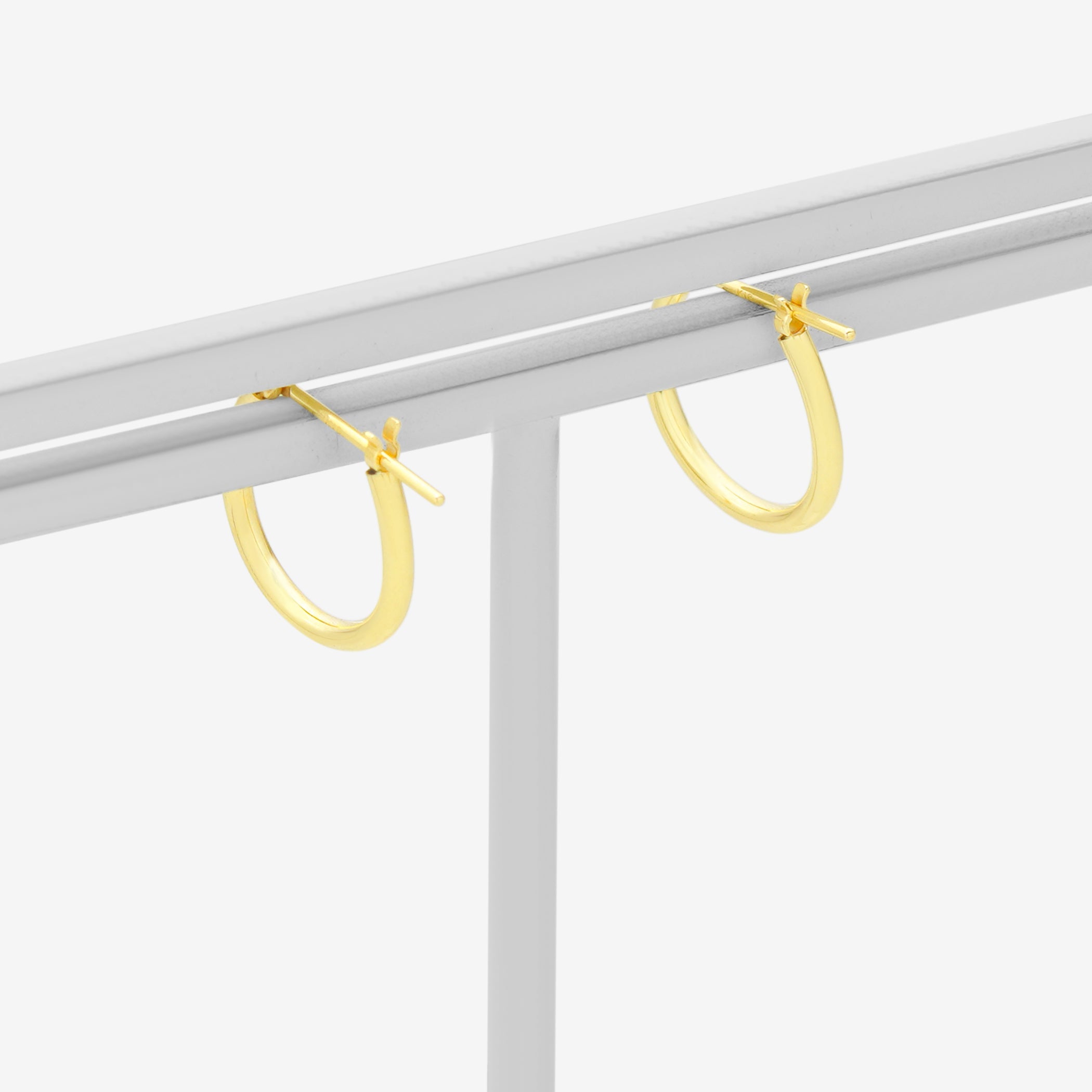 K18 イエローゴールド フープ ピアス – Milluflora | ミルフローラ