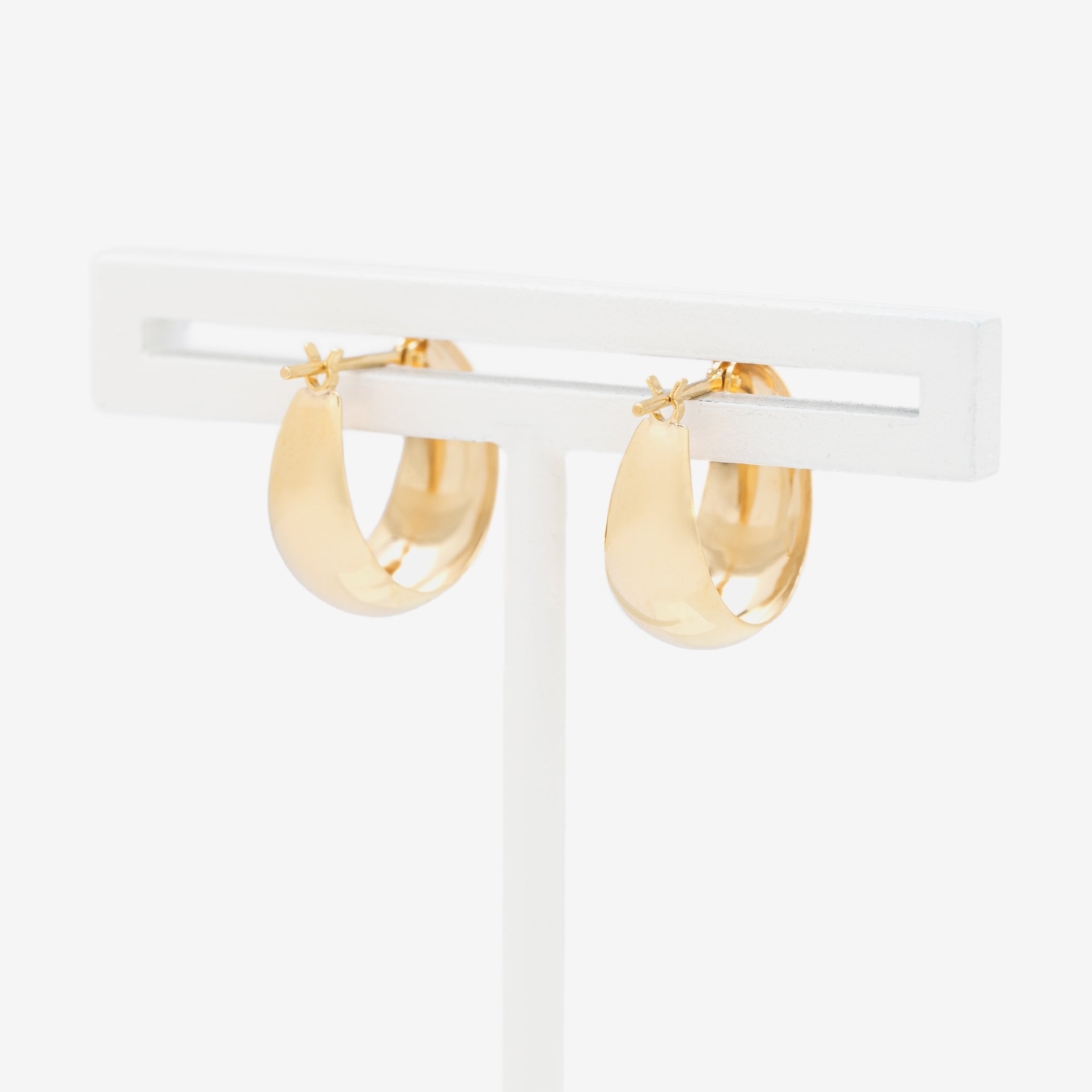 K10 イエローゴールド フープ ピアス – Milluflora | ミルフローラ