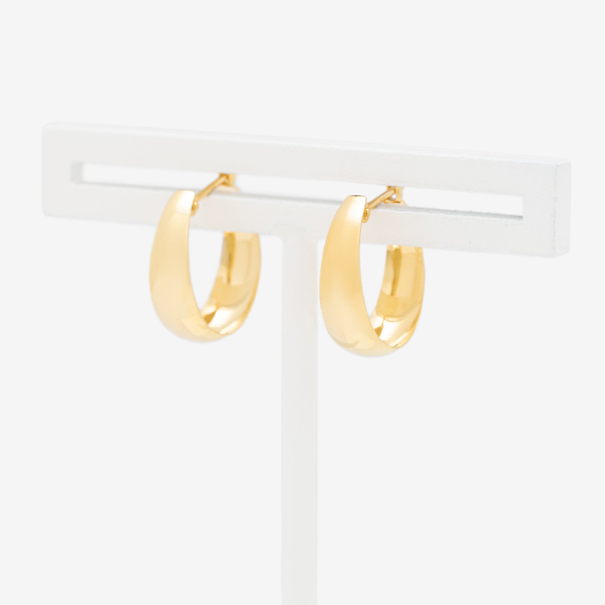 K18WG ミルフローラ フープピアス ピアス K18 ピンクゴールド フープ ピアス（10mm） – Milluflora | ミル