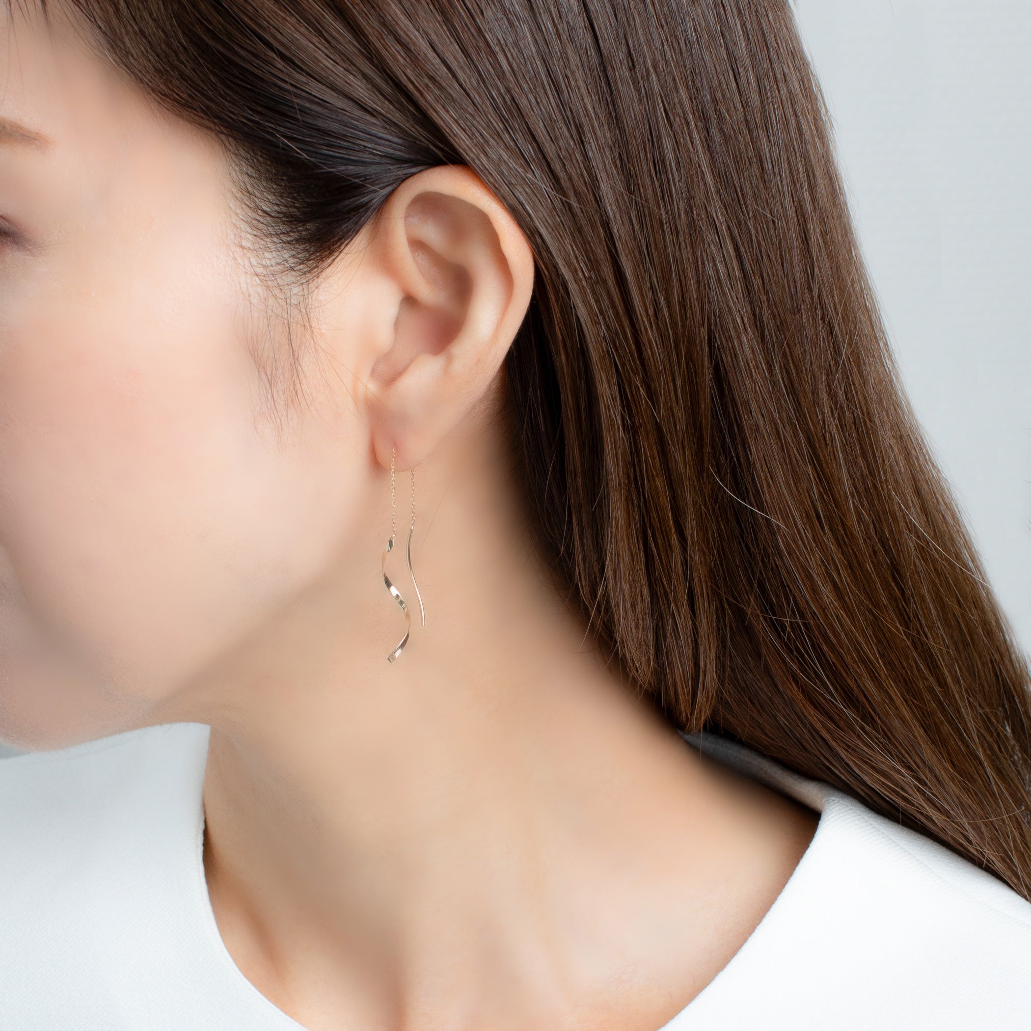 K10 イエローゴールド アメリカン ピアス – Milluflora | ミル