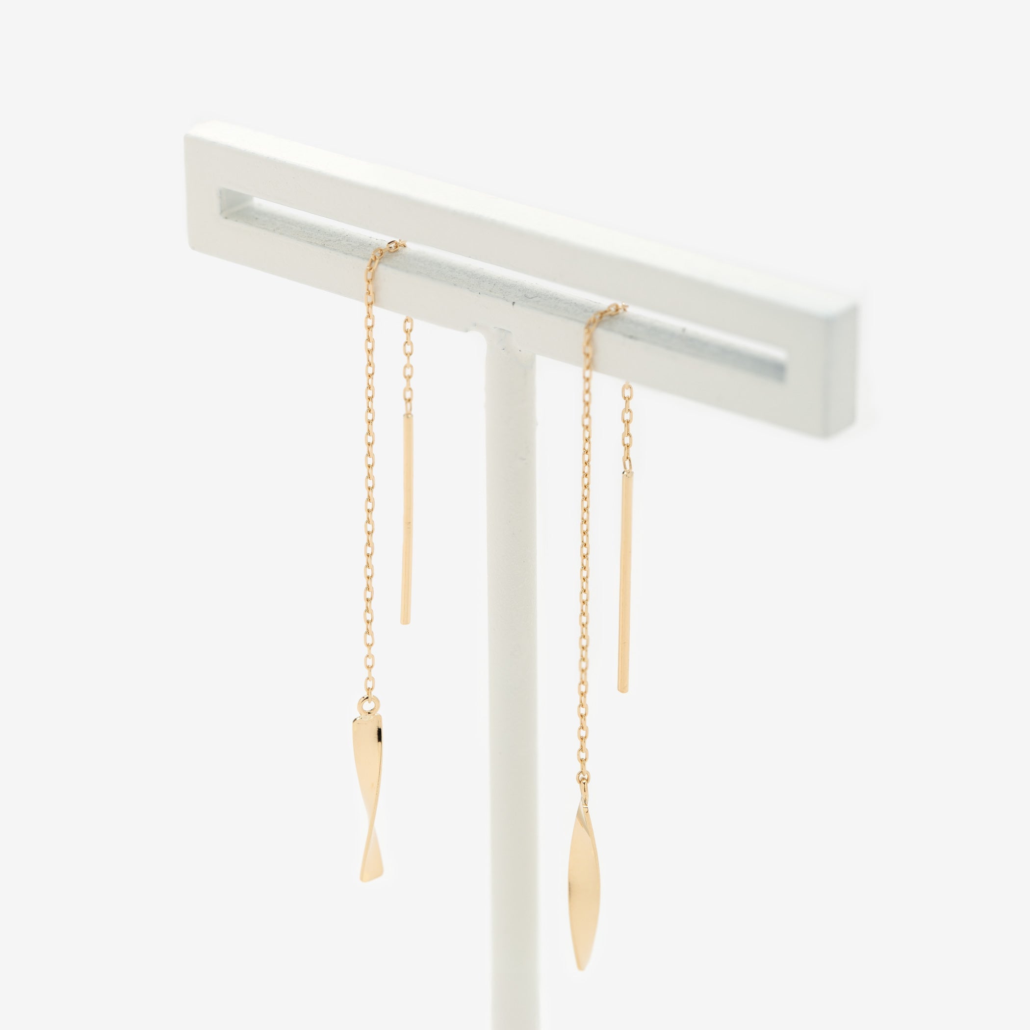 K18 イエローゴールド アメリカン ピアス – Milluflora | ミルフローラ