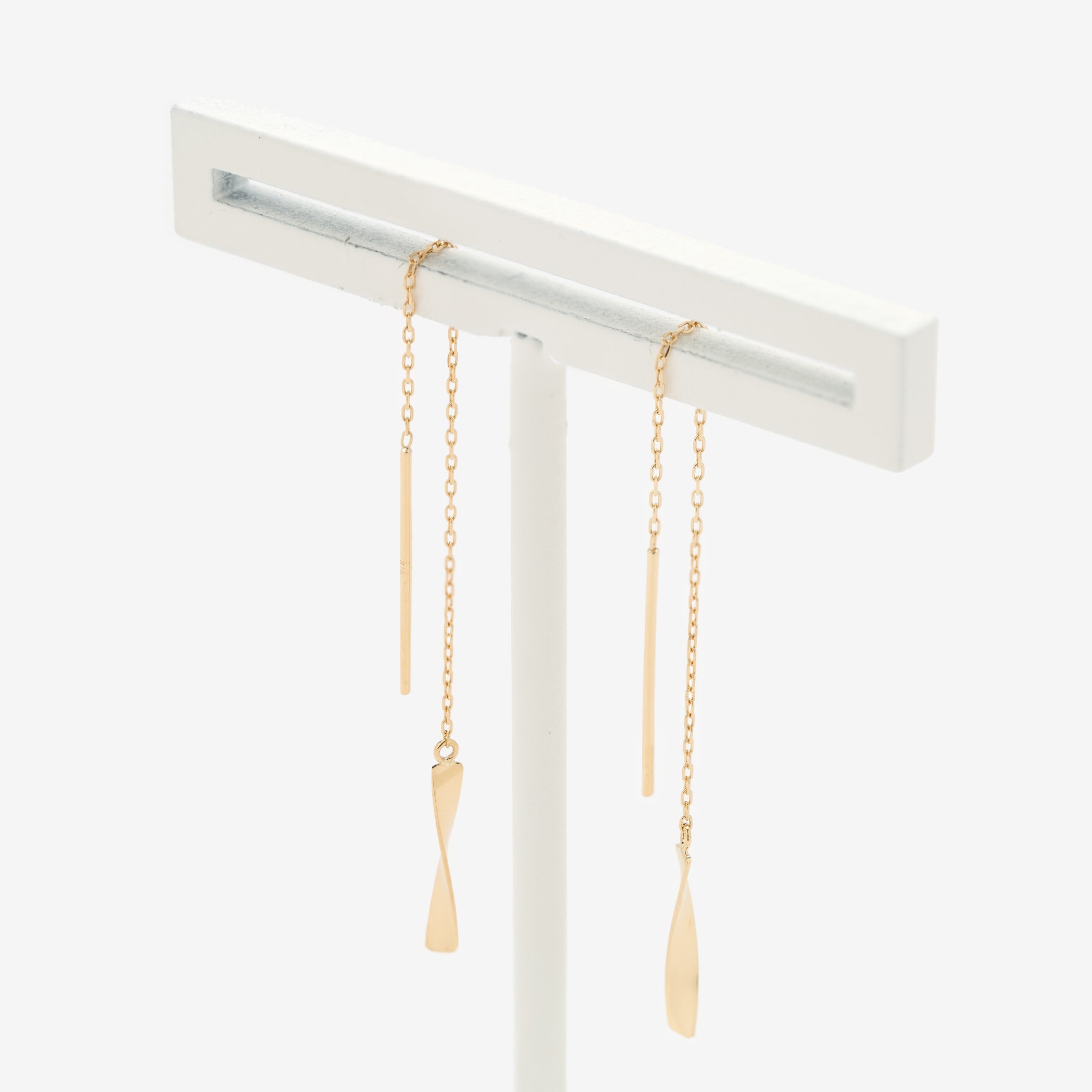 K18 イエローゴールド アメリカン ピアス – Milluflora | ミルフローラ