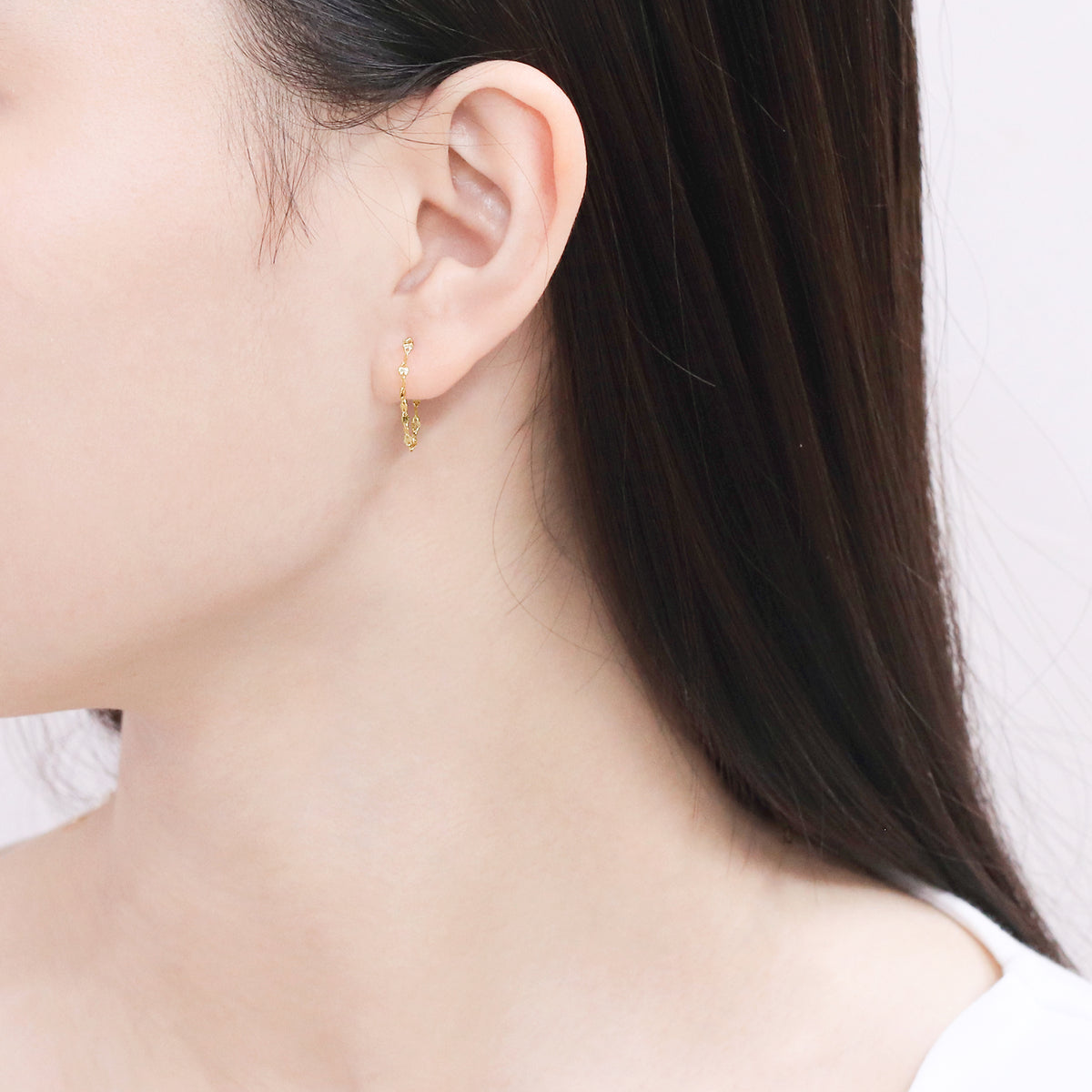 【WEB限定】K10 イエローゴールド ピアス