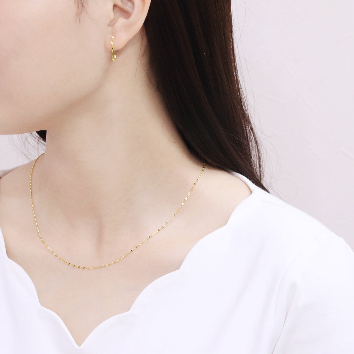 【WEB限定】K10 イエローゴールド ピアス