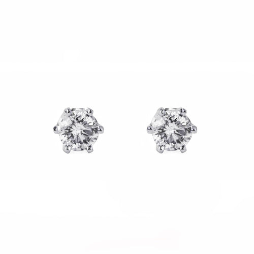 【ドラマ着用】プラチナ ダイヤモンド ピアス（0.3ct）