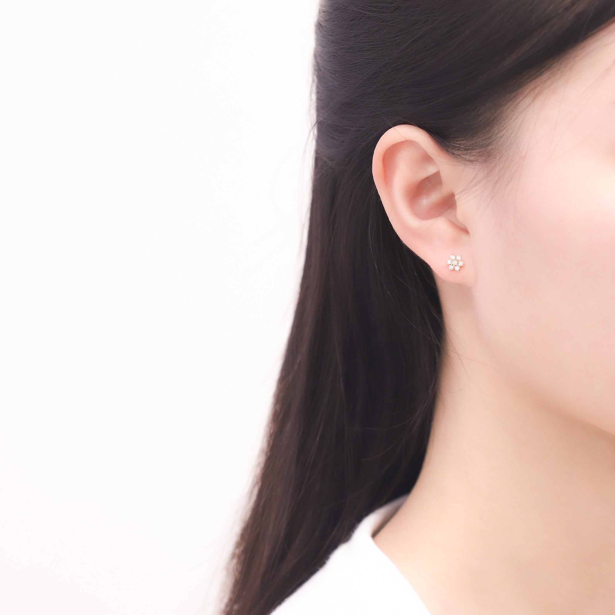 【期間限定セール】K18 イエローゴールド ダイヤモンド ピアス（0.3ct）