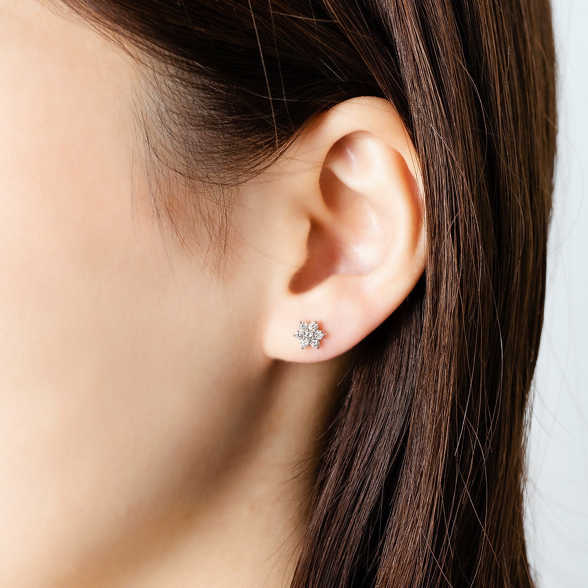 【期間限定セール】プラチナ ダイヤモンド ピアス（0.3ct）