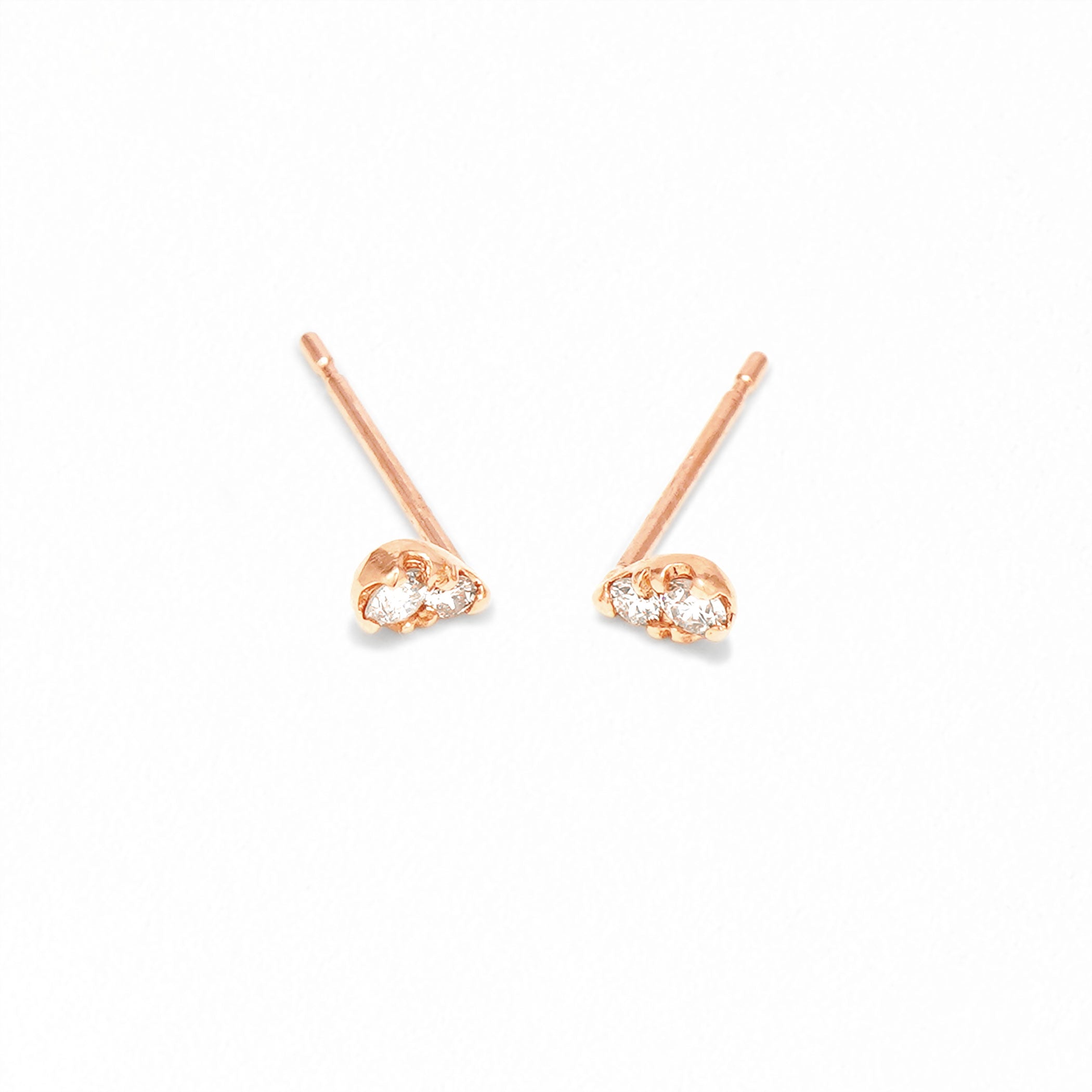 K10 ピンクゴールド ダイヤモンド しずく ピアス