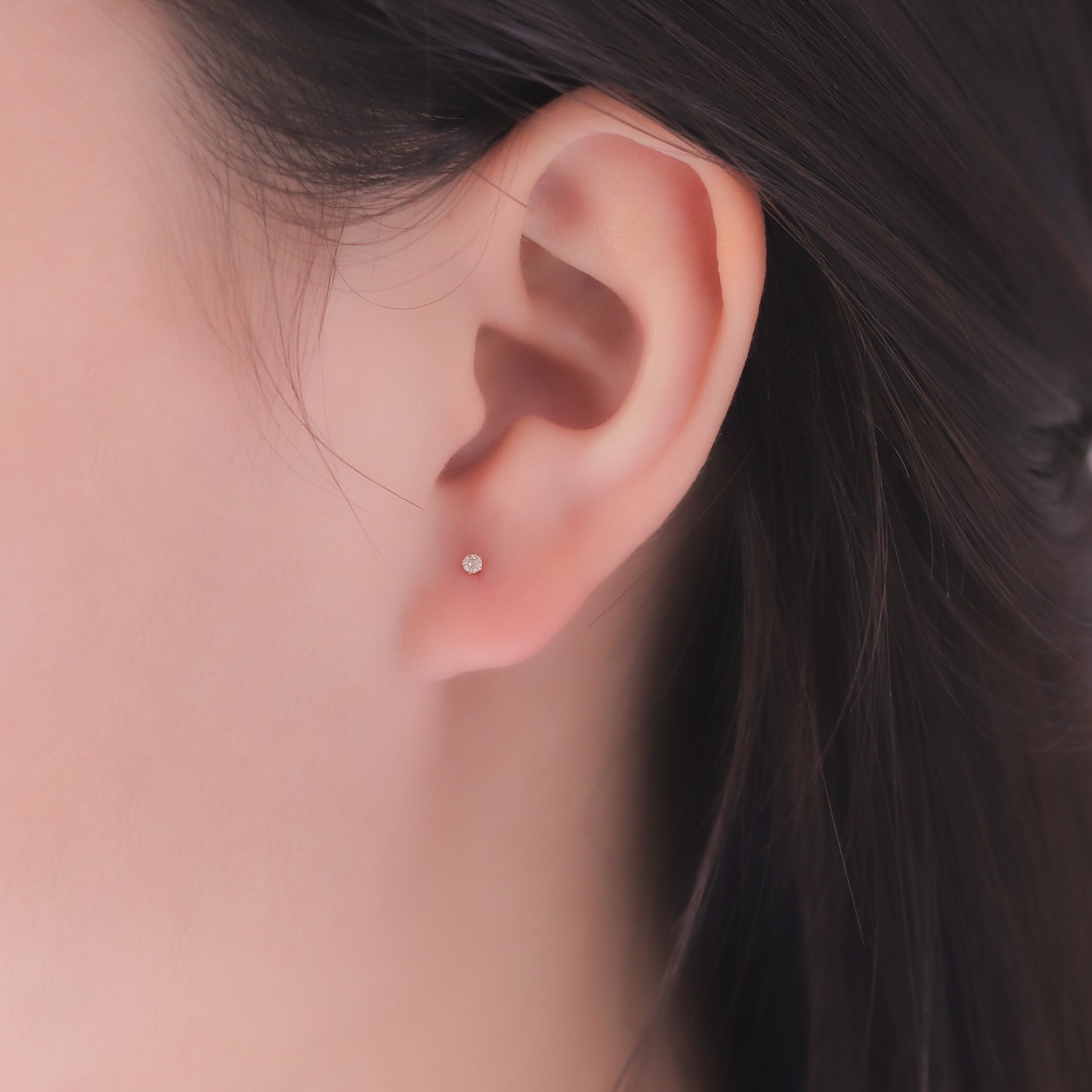 K18 イエローゴールド ダイヤモンド ピアス – Milluflora | ミル