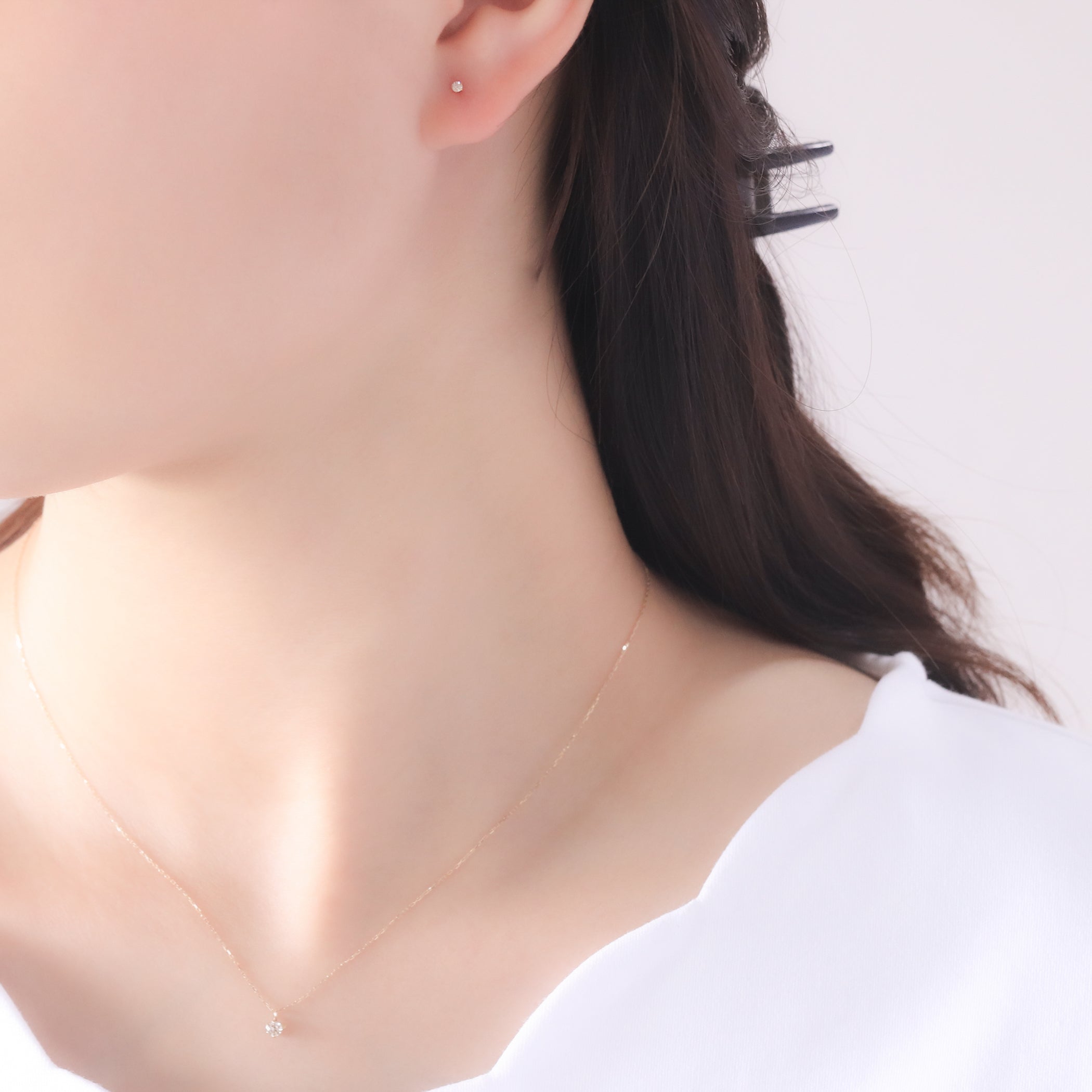 K18 イエローゴールド ダイヤモンド ピアス – Milluflora | ミル