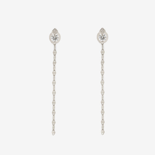 プラチナ ダイヤモンド ピアス