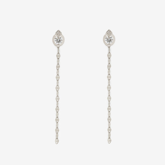 プラチナ ダイヤモンド ピアス
