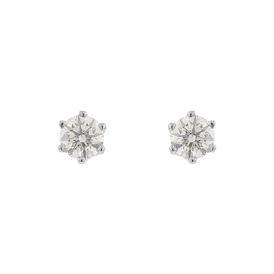 【期間限定セール】プラチナ ダイヤモンド ピアス（0.2ct）