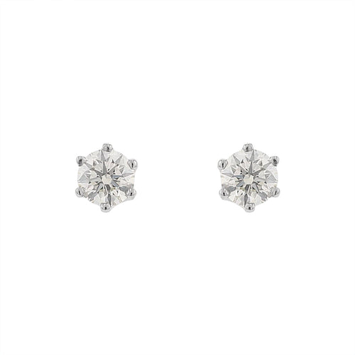 【期間限定セール】プラチナ ダイヤモンド ピアス（0.2ct）<H&C証明カード/スコープ付>