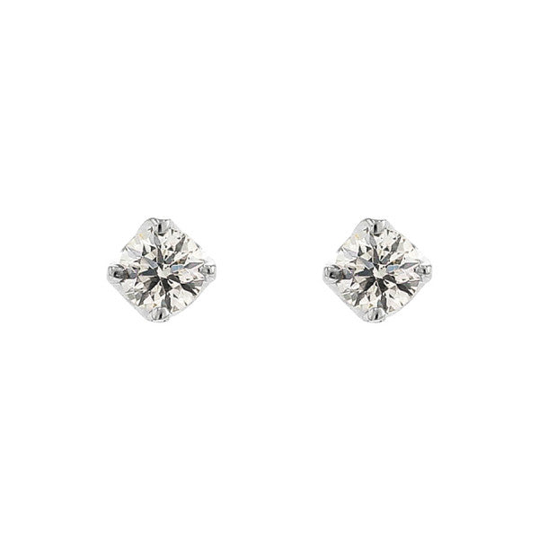 【期間限定セール】プラチナ ダイヤモンド ピアス（0.2ct）