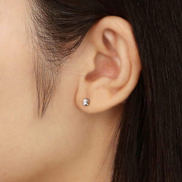 【期間限定セール】プラチナ ダイヤモンド ピアス（0.2ct）