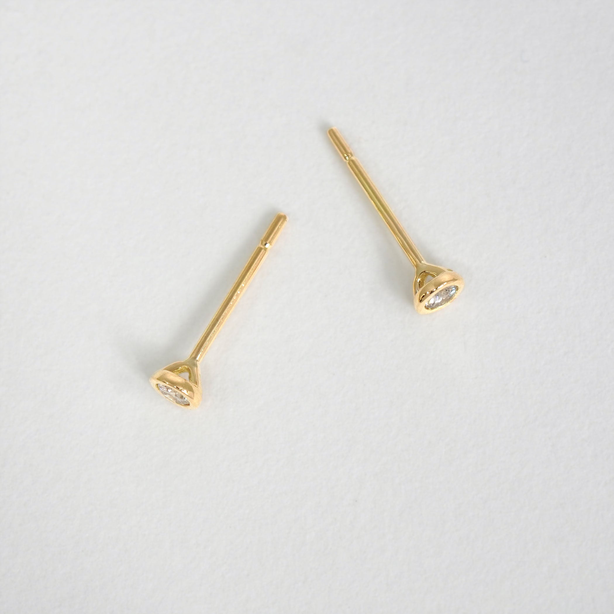 【WEB限定】K18 イエローゴールド ダイヤモンド ピアス