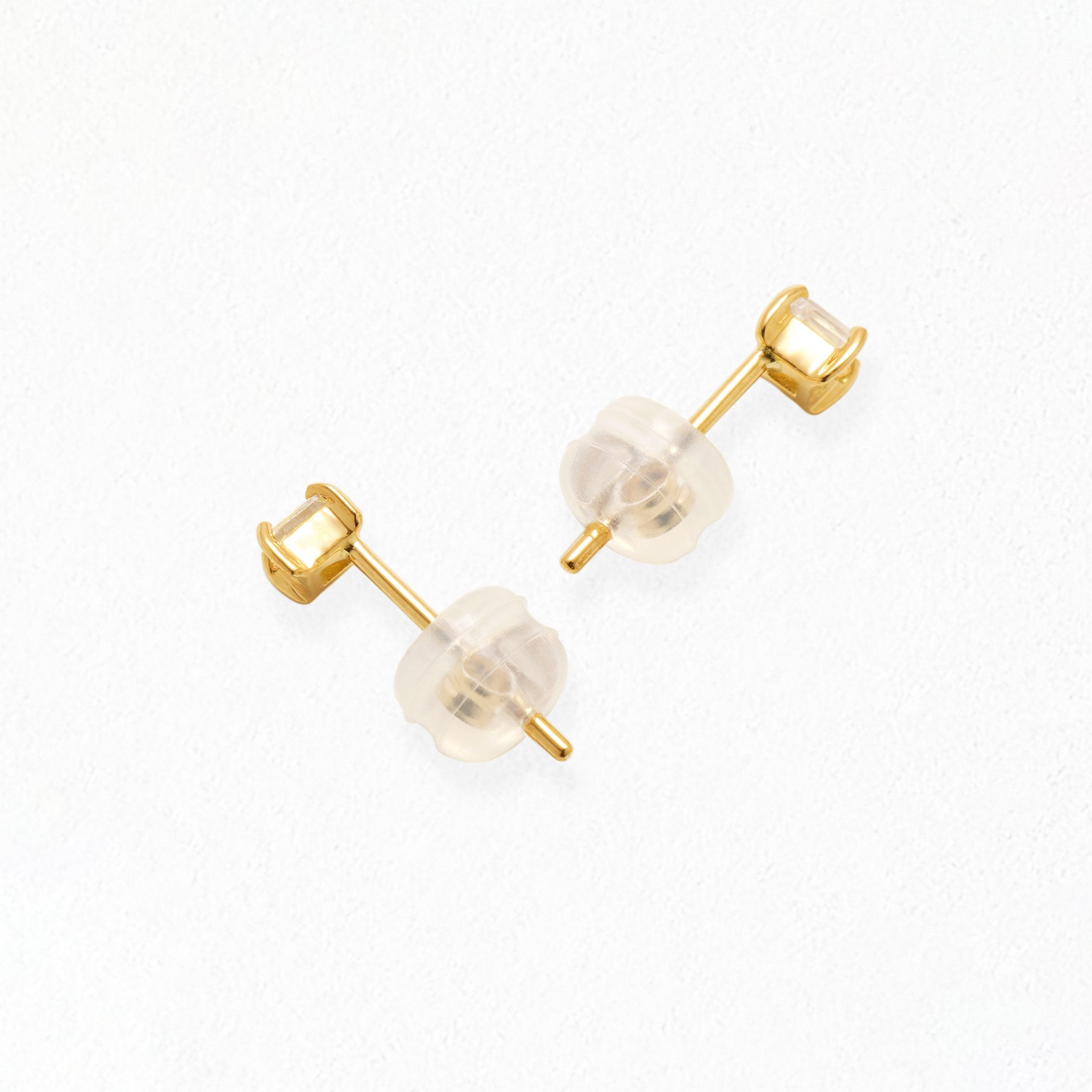 【期間限定セール】4月誕生石 K18 イエローゴールド クォーツ ピアス