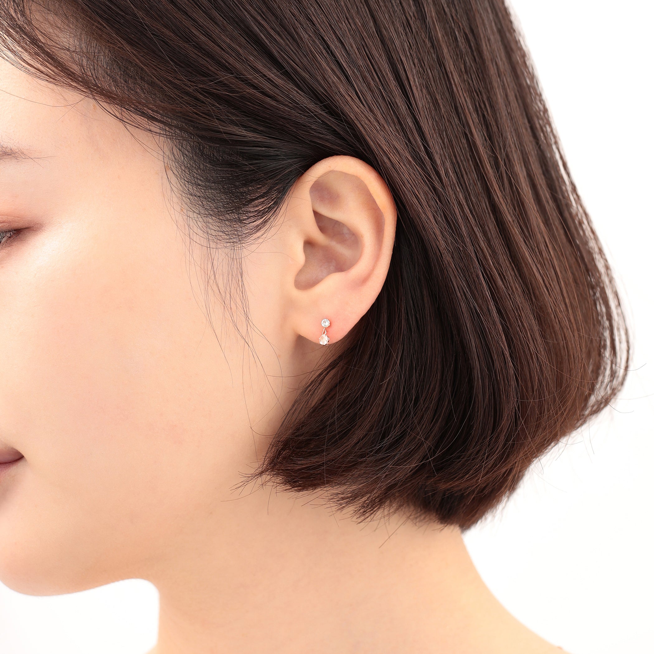 クーポン対象商品】【WEB限定】K10 ピンクゴールド ローズクォーツ