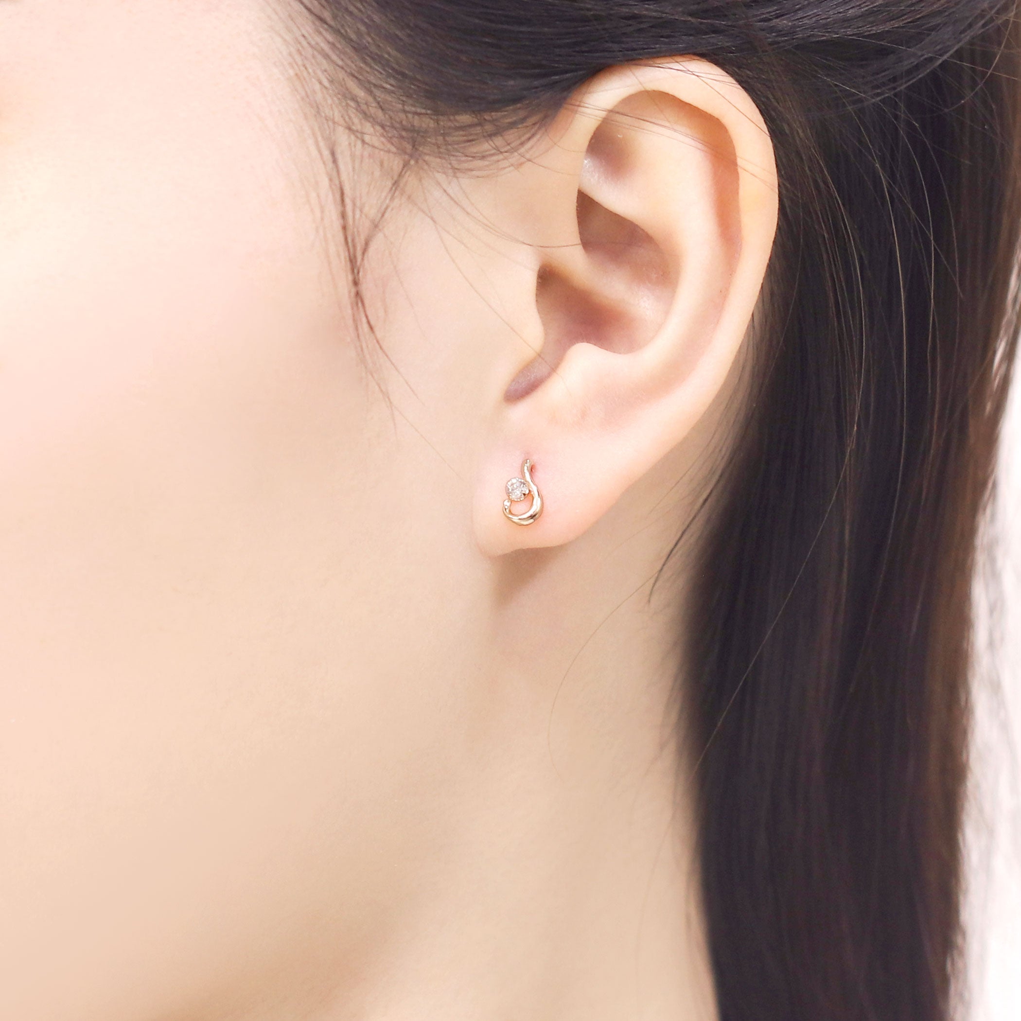 クーポン対象商品】K10 イエローゴールド キュービックジルコニア