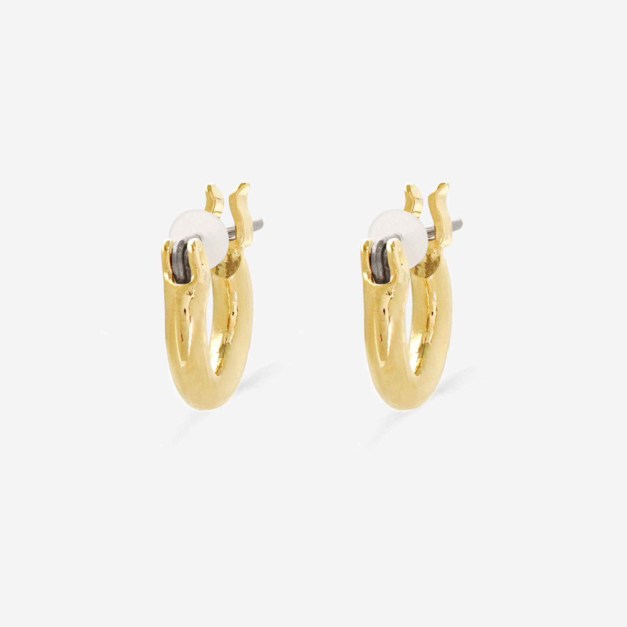 フープ ピアス（ポスト チタン）（10mm）