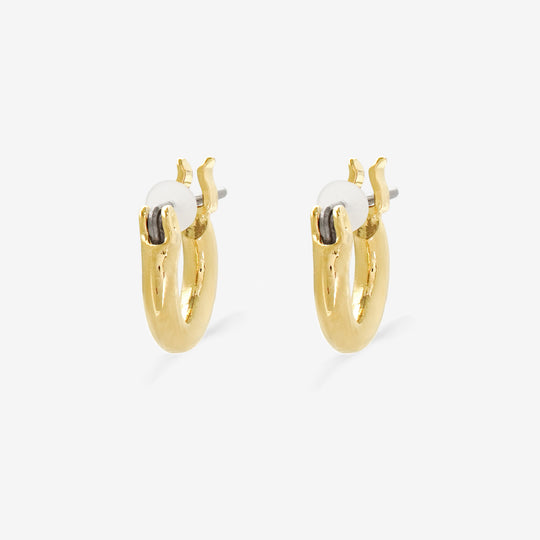 フープ ピアス（ポスト チタン）（10mm）