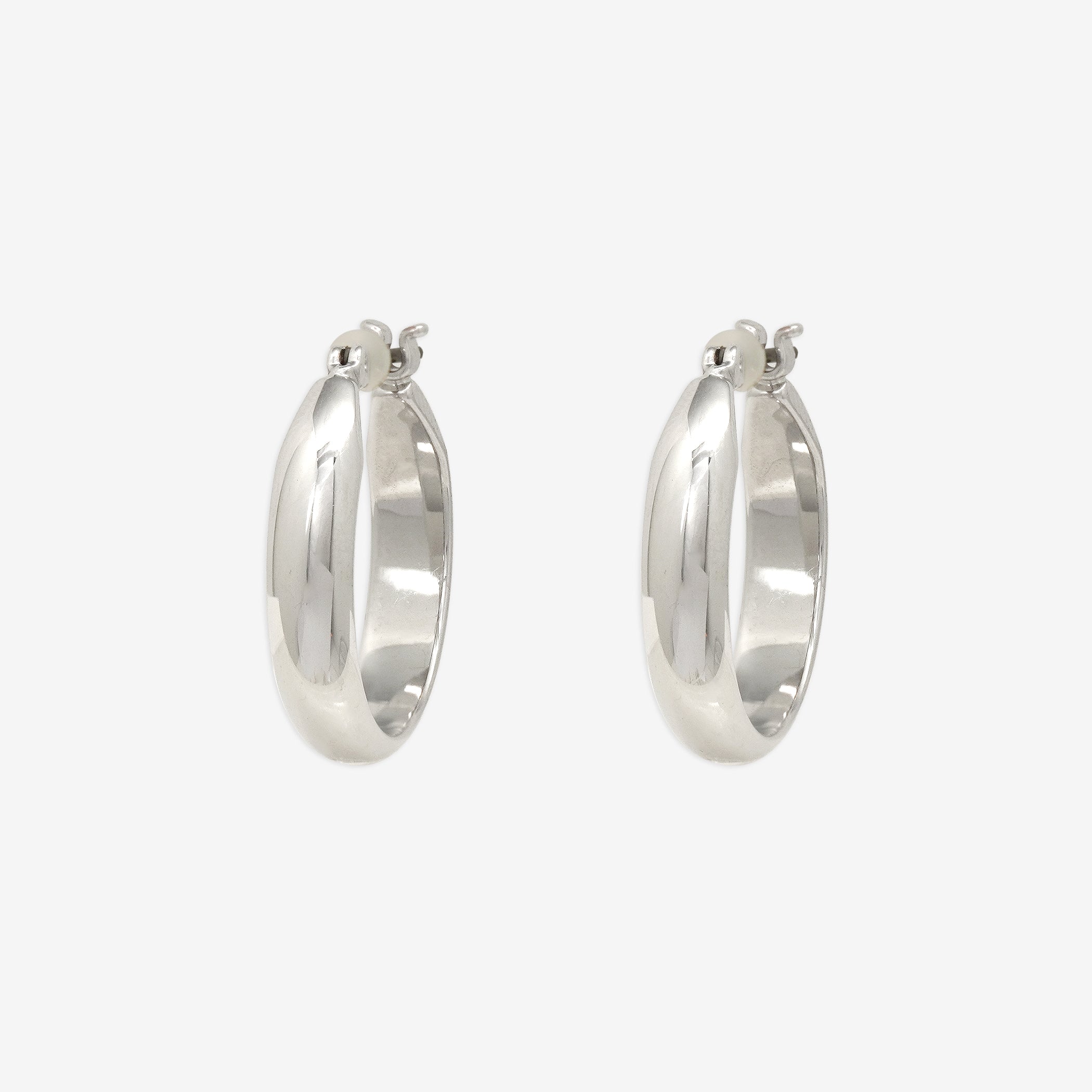 フープ ピアス（ポスト チタン）（20mm）