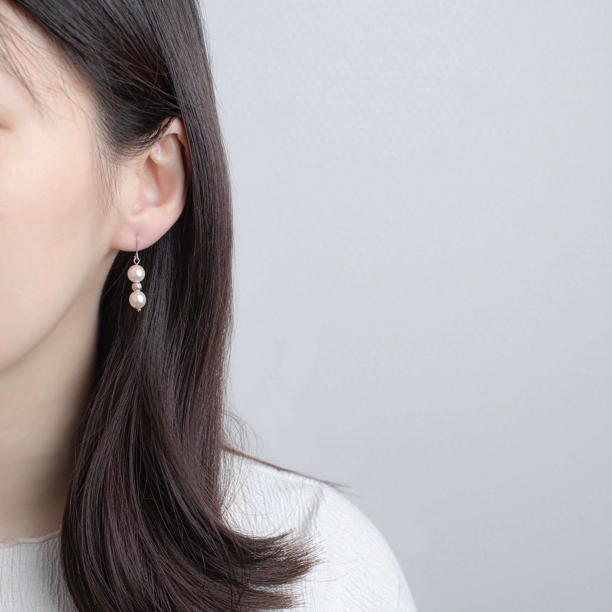 6月誕生石 あこや真珠 フック ピアス – Milluflora | ミルフローラ