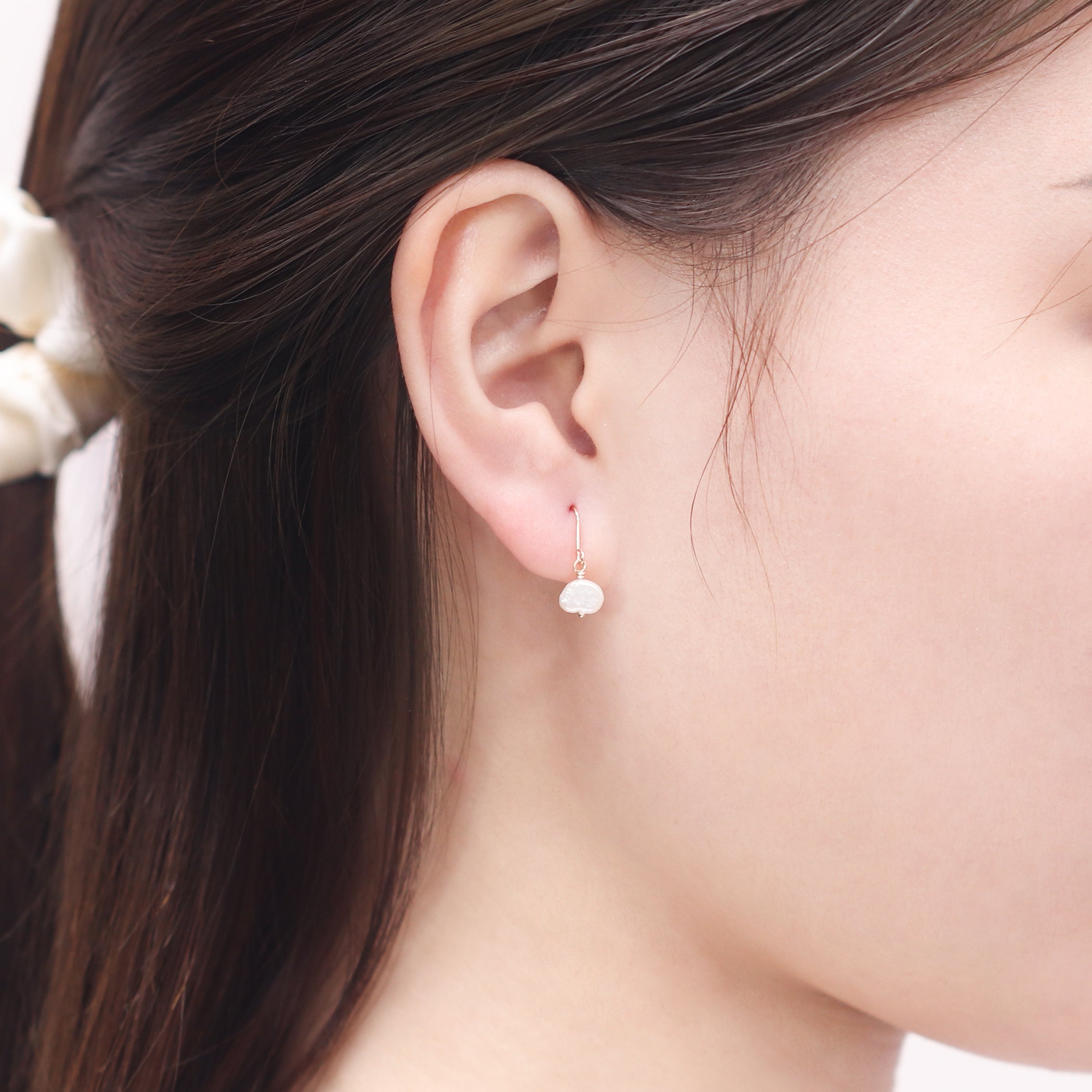 6月誕生石 K10 イエローゴールド 淡水パール ピアス – Milluflora