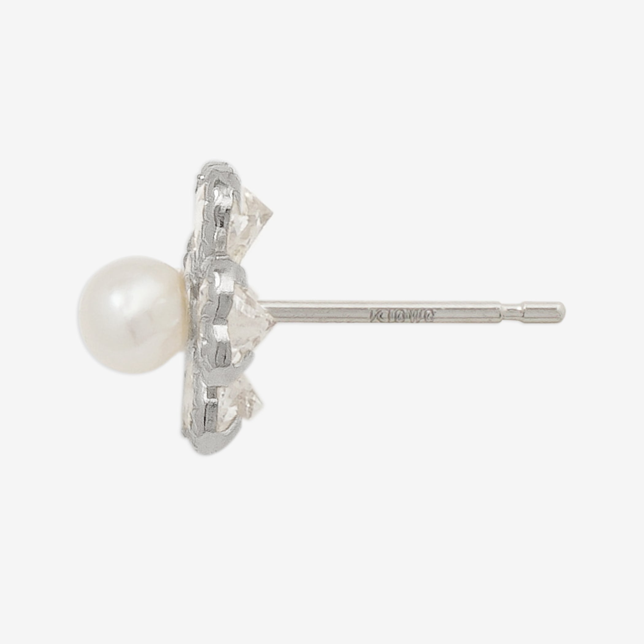 55様雪の中の針葉樹色のピアス 14kgf 淡水芥子パール　12月誕生石ジルコン 楽天市場】淡水パール ピアス バロックパール S925 星 クローバー 四つ