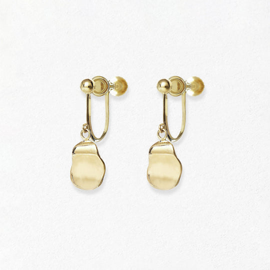 K10 イエローゴールド イヤリング