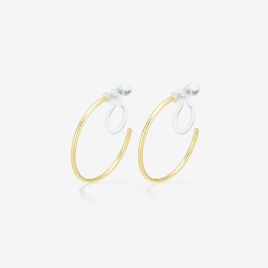 ★今だけ送料無料！★真鍮 フープ イヤリング（20mm）