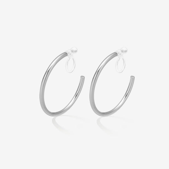 ★今だけ送料無料！★真鍮 フープ イヤリング（25mm）