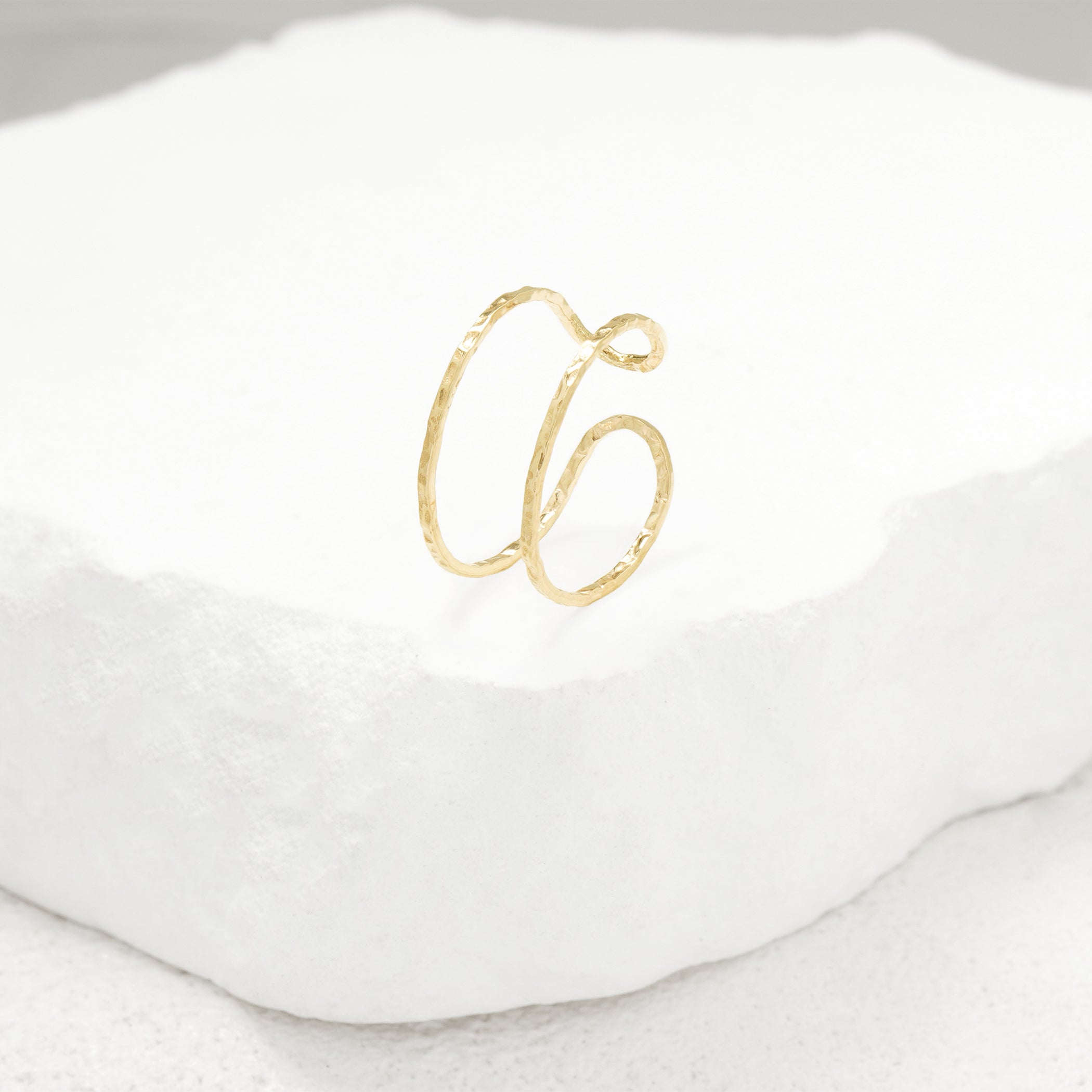 【WEB限定】K10 イエローゴールド イヤーカフ ※片耳用