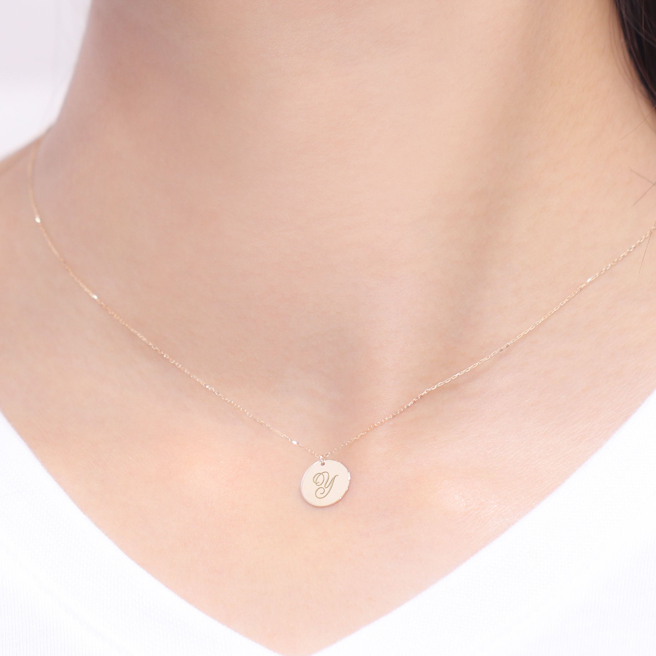 Milluflora公式サイト限定】K10 イエローゴールド イニシャル