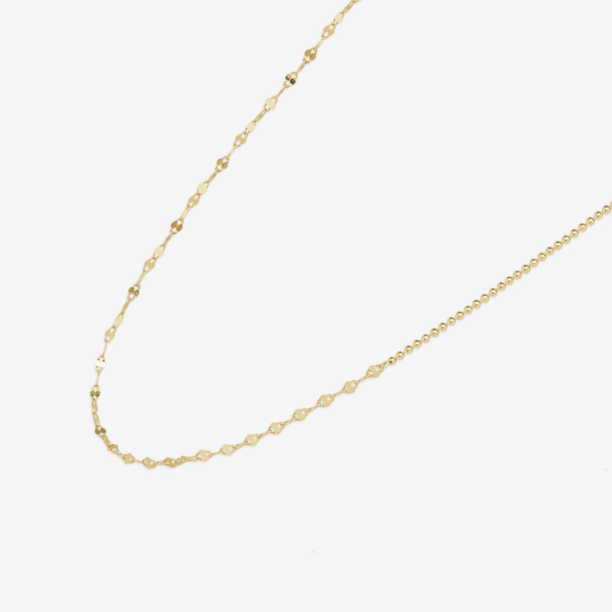 【WEB限定】K10 イエローゴールド デザインネックレス