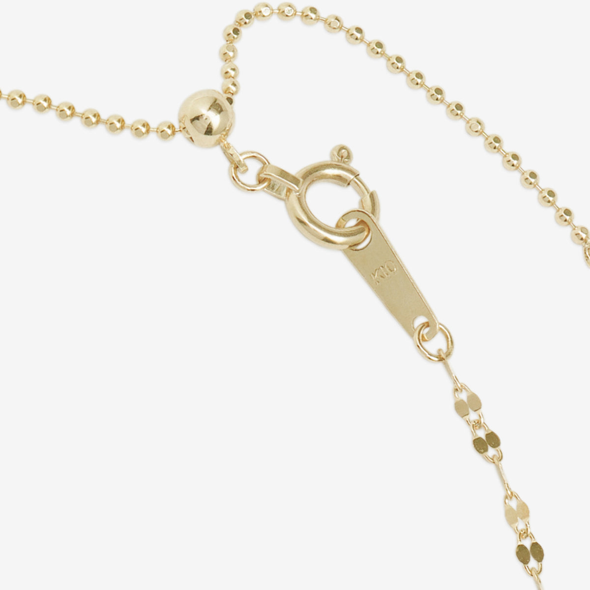 【WEB限定】K10 イエローゴールド デザインネックレス