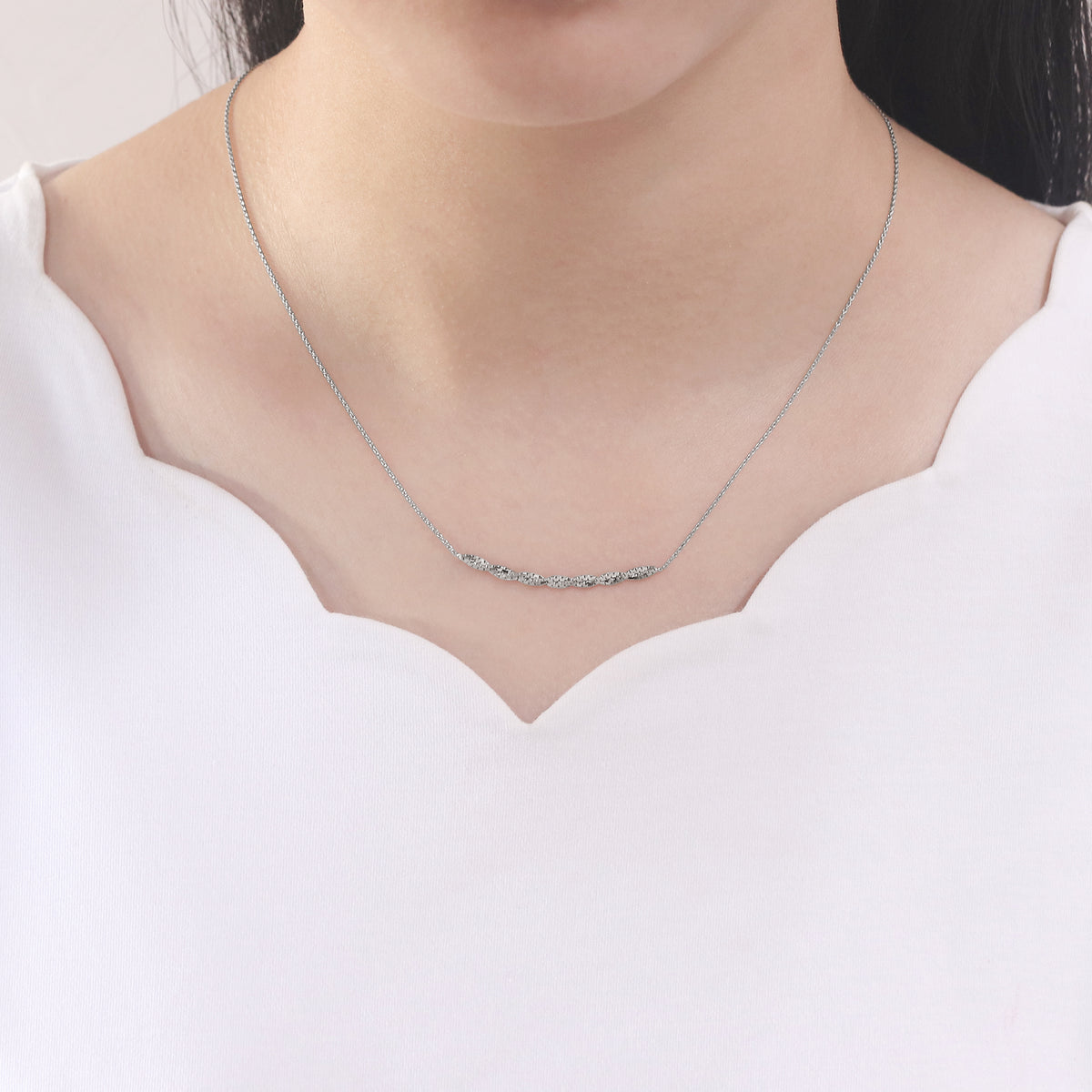 【WEB限定】プラチナ850 チェーンネックレス