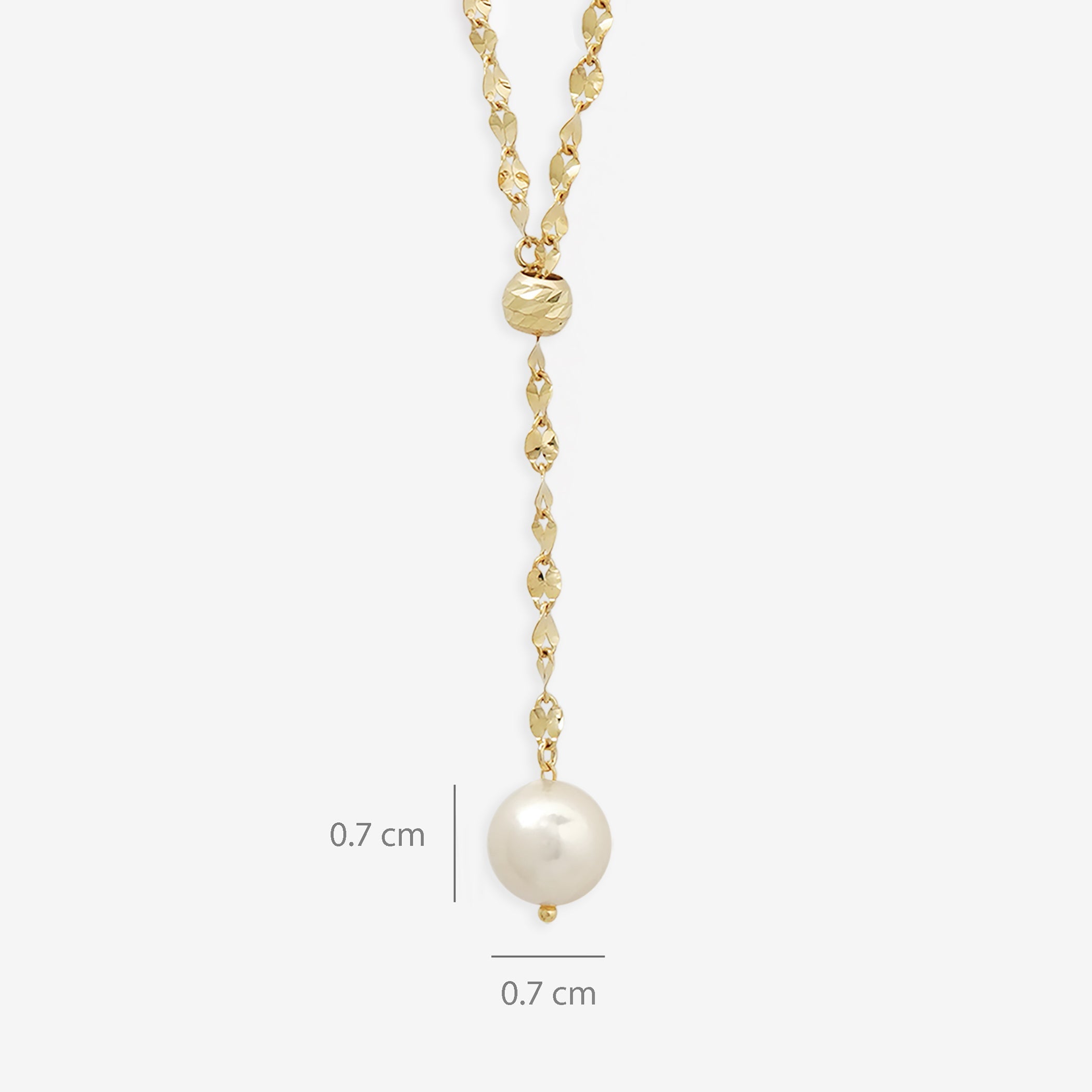 6月誕生石 K10 イエローゴールド あこや真珠 ネックレス – Milluflora