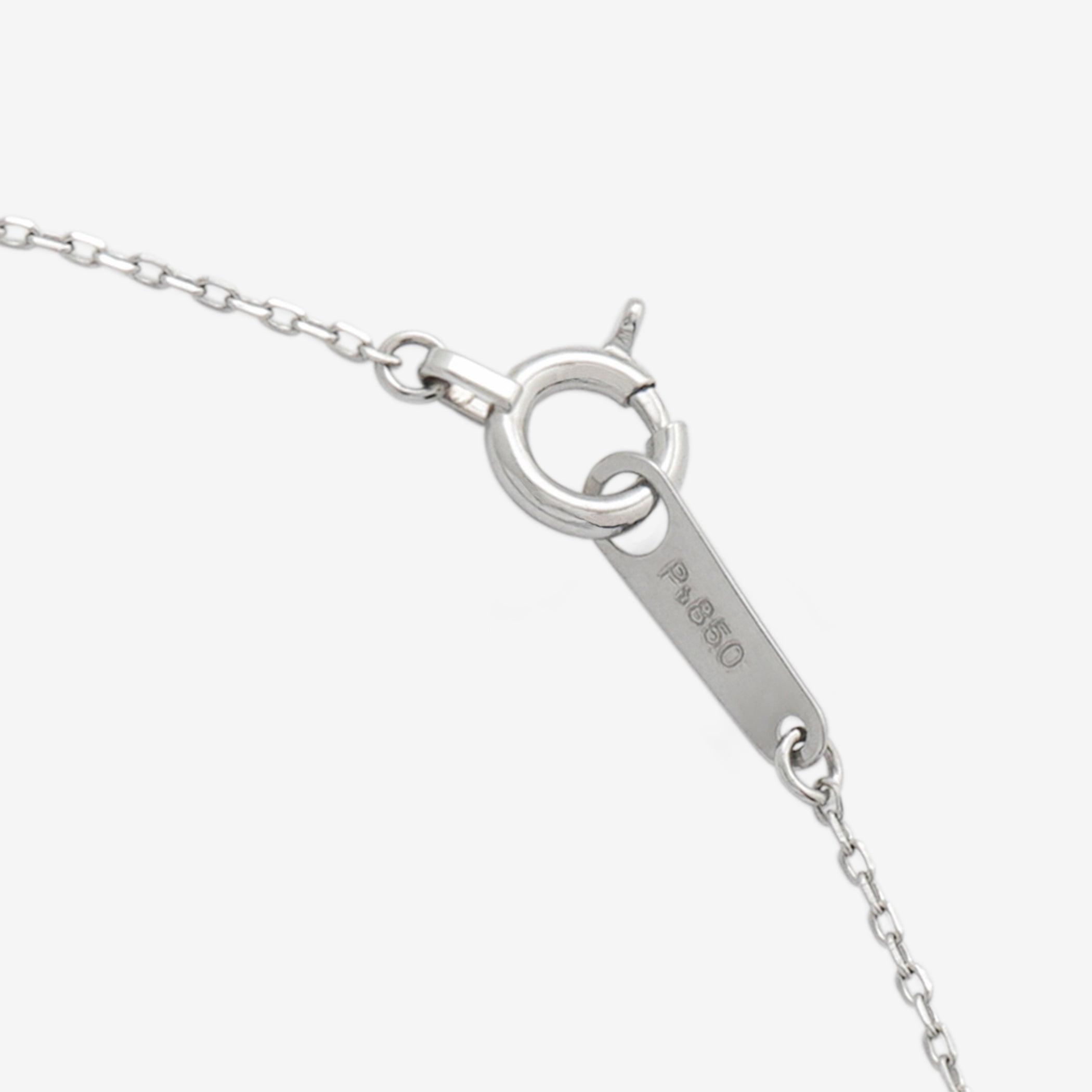 プラチナ ダイヤモンド ネックレス（0.1ct） – Milluflora | ミル