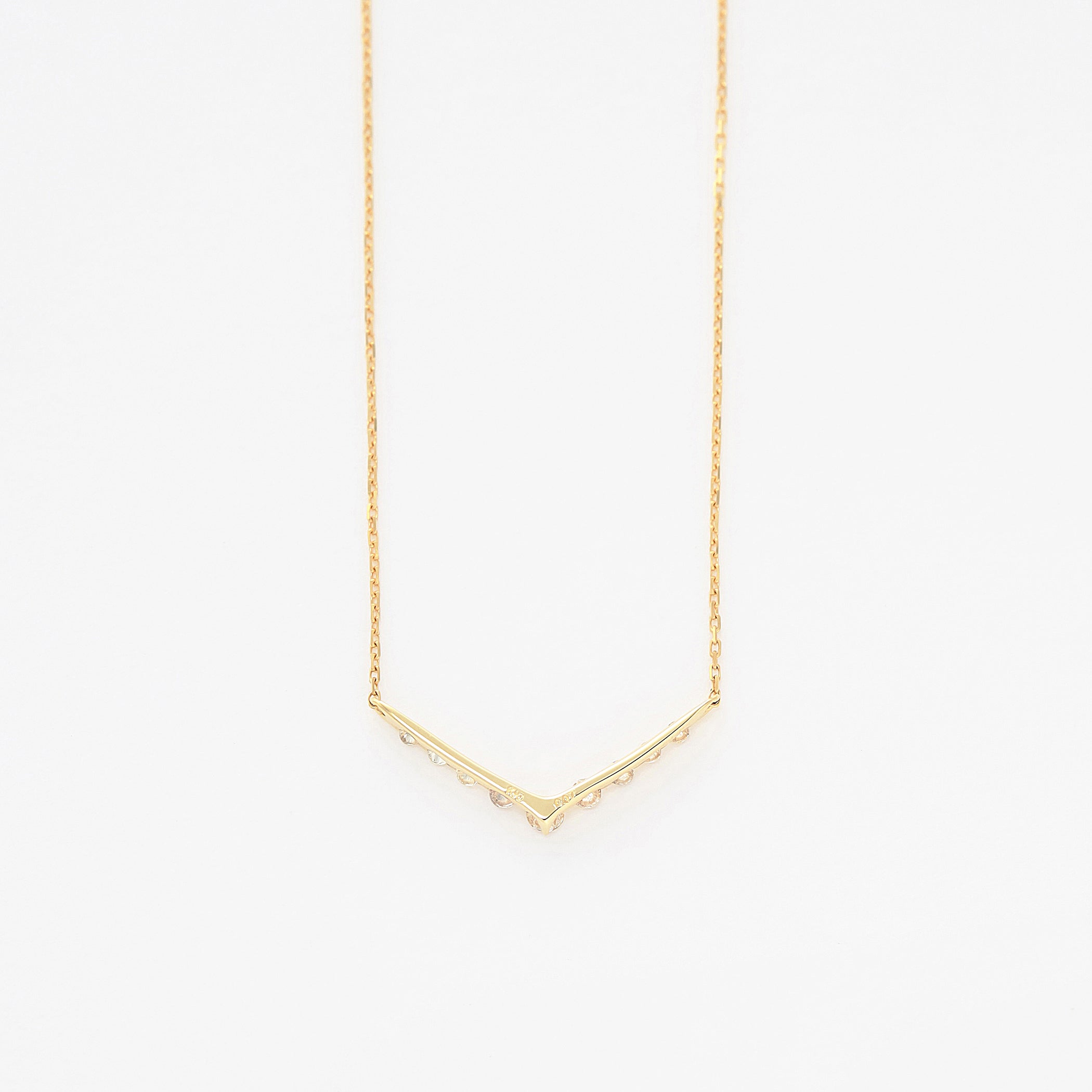 【WEB限定】K10 イエローゴールド ダイヤモンド ネックレス