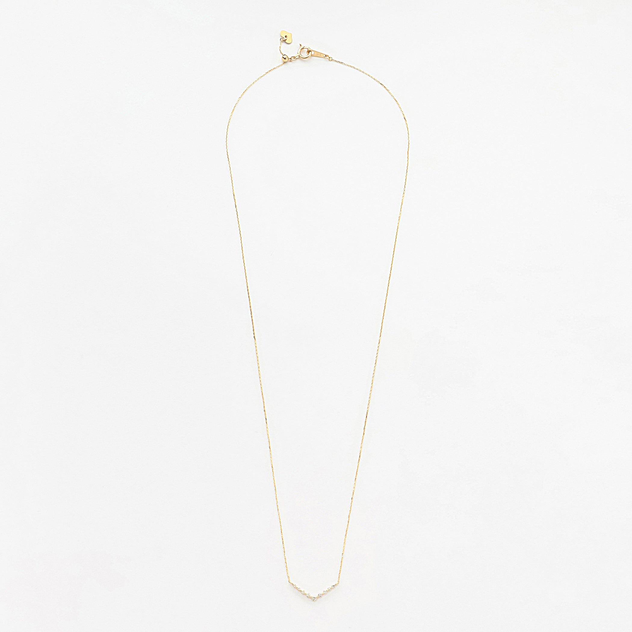 【WEB限定】K10 イエローゴールド ダイヤモンド ネックレス