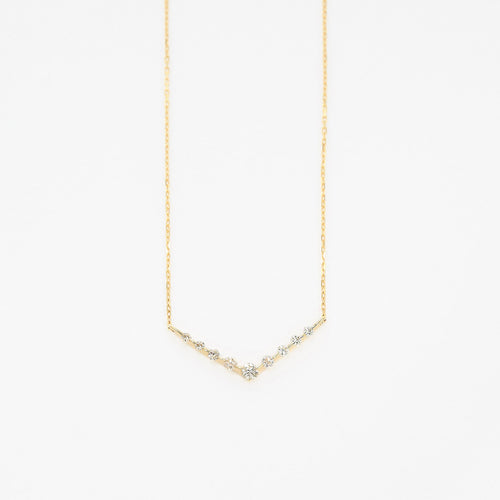 【WEB限定】K10 イエローゴールド ダイヤモンド ネックレス