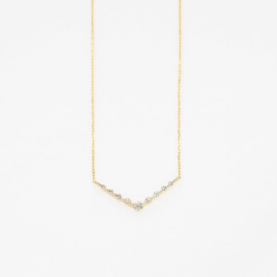 【WEB限定】K10 イエローゴールド ダイヤモンド ネックレス