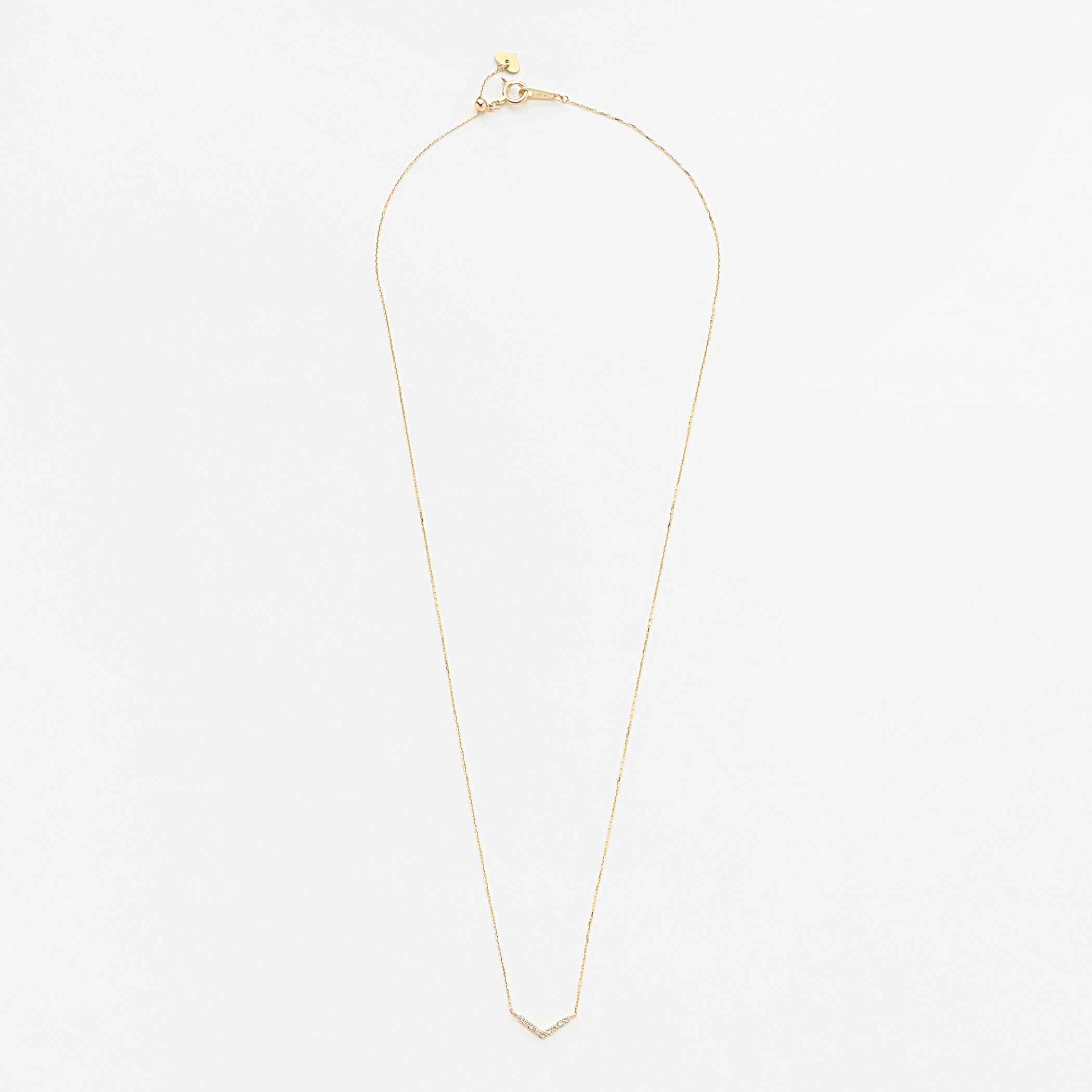 【WEB限定】K10 イエローゴールド ダイヤモンド ネックレス